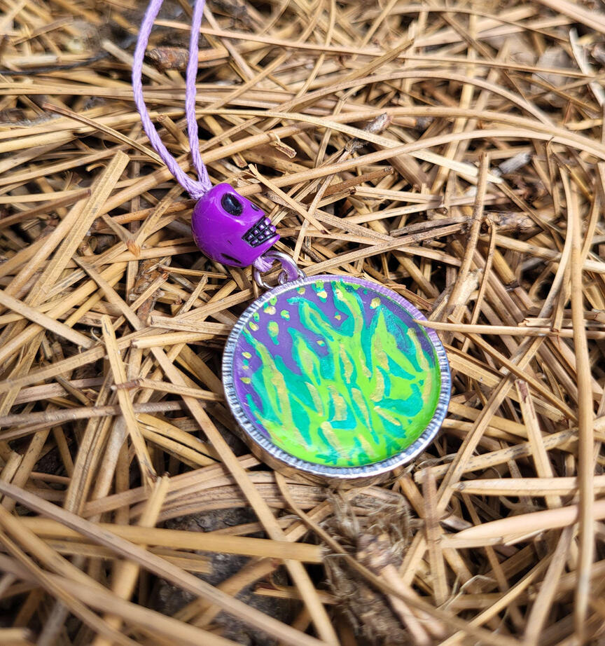 Witches Fire Maleficent Inspired Necklaces