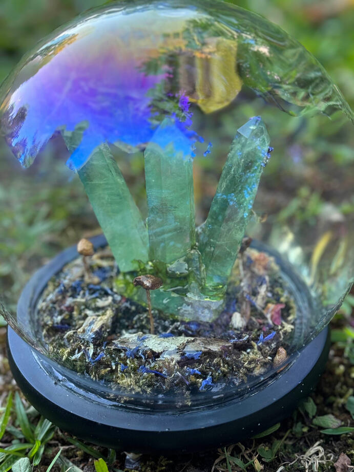 Magic crystal witch orb nightlight / prop