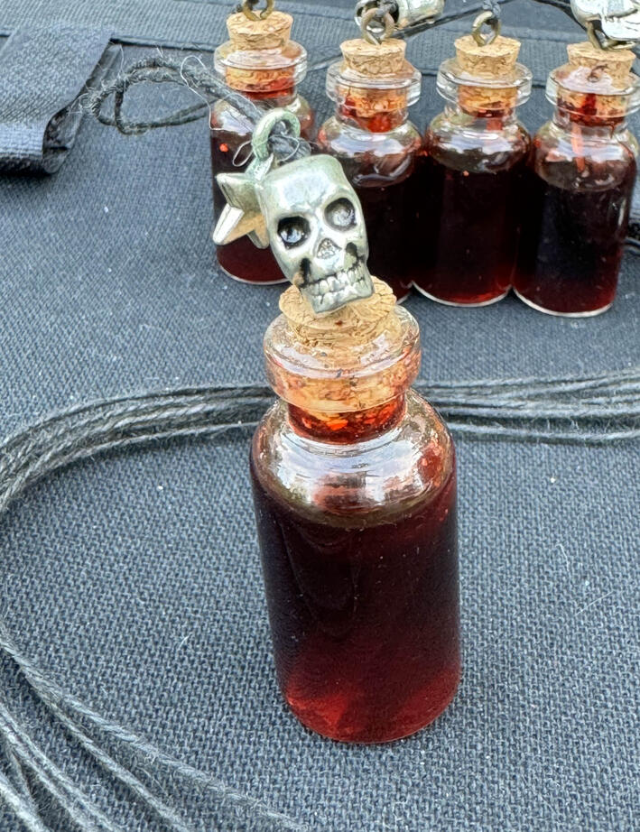 Royal blood necklace