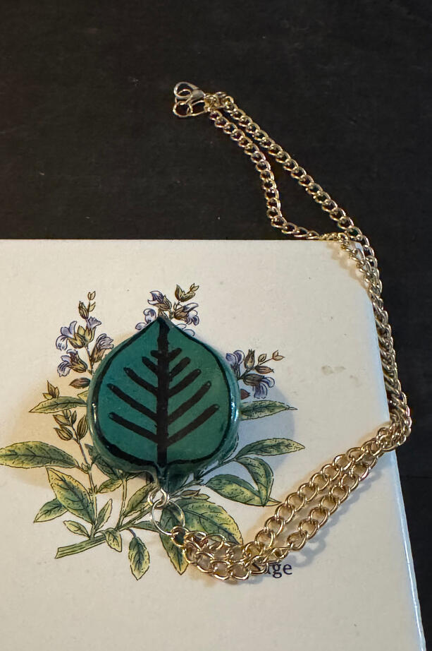 Polymer Clay Leaf Polymer Clay Leaf